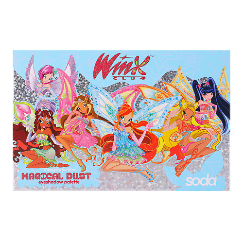 

SODA Палетка теней Magical Dust #magicalpower. Коллекция Winx, Палетка теней Magical Dust #magicalpower. Коллекция Winx