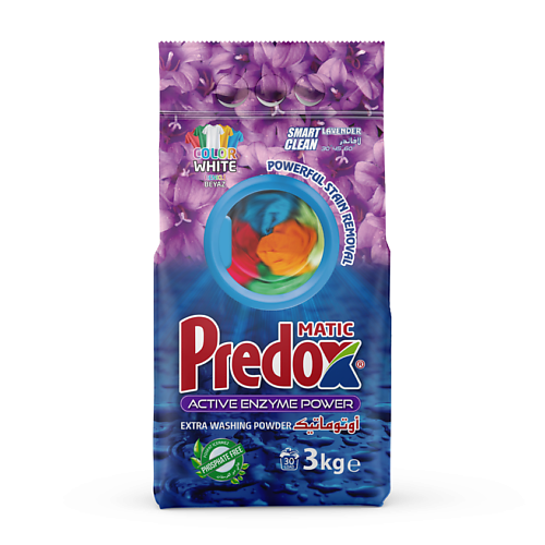 

PREDOX Стиральный порошок Лаванда 3000, Стиральный порошок Лаванда