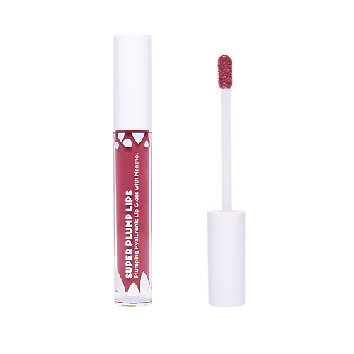 ЛЭТУАЛЬ Гиалуроновый блеск-плампер для губ с ментолом SUPER PLUMP LIPS Plumping Hyaluronic Lip Gloss with Menthol