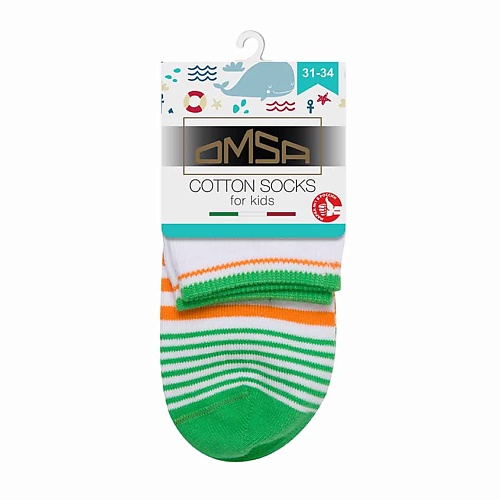 

OMSA Kids 21Р13 Носки детские в полоску Erba 0, Kids 21Р13 Носки детские в полоску Erba