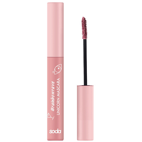 Тушь для ресниц SODA UNICORN MASCARA #rainbowrave Тушь для ресниц цветная
