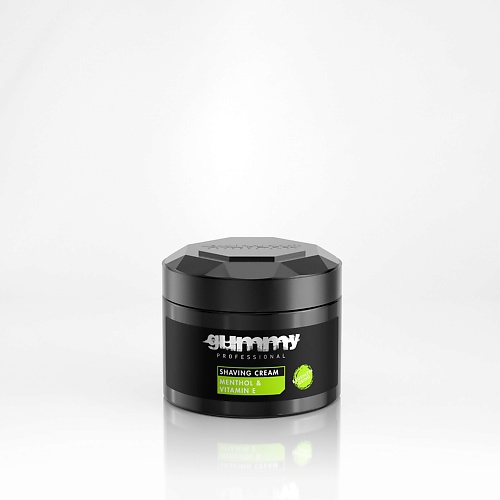 

GUMMY PROFESSIONAL Крем для бритья с ментолом и витамином E, Крем для бритья с ментолом и витамином E