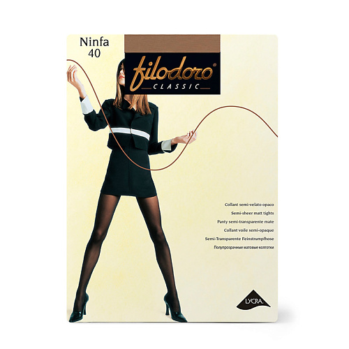 

FILODORO Колготки женские 40 ден Ninfa Cognac, Колготки женские 40 ден Ninfa Cognac
