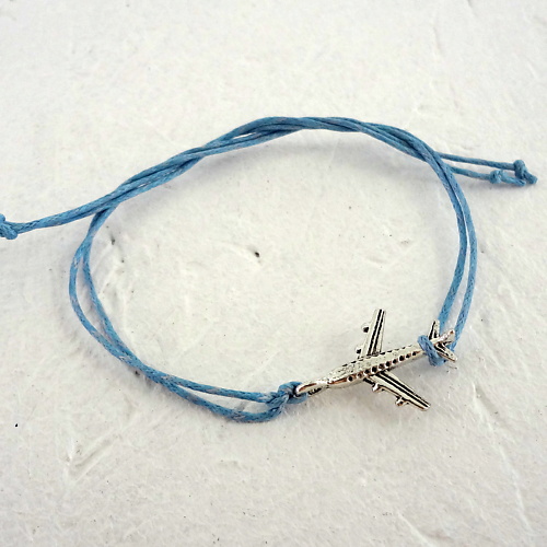 

СОЧИНЯЙ МЕЧТЫ Браслет желаний "Самолет", Браслет желаний "Самолет"