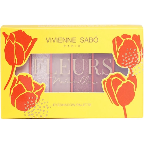 Тени и палетки теней VIVIENNE SABO Палетка теней для век Fleurs naturelles TULIPE