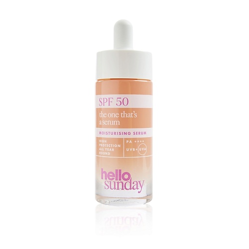 

HELLO SUNDAY Сыворотка для лица увлажняющая SPF 50 The One That's A Serum Moisturising Serum, Сыворотка для лица увлажняющая SPF 50 The One That's A Serum Moisturising Serum