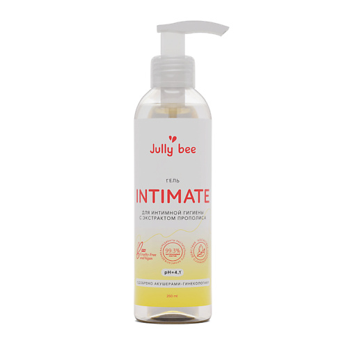 

JULLY BEE Гель для интимной гигиены с экстрактом прополиса Intimate, Гель для интимной гигиены с экстрактом прополиса Intimate