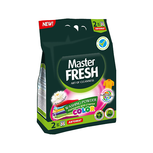 

MASTER FRESH Стиральный порошок "color" с энзимами 2000, Стиральный порошок "color" с энзимами