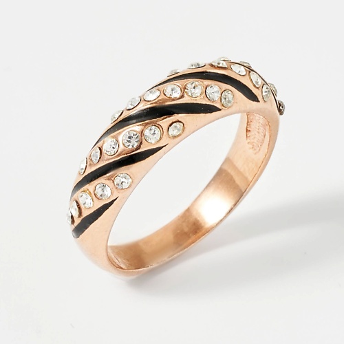 

SHINE & BEAUTY Кольцо, покрытое золотом с ювелирным стеклом PRECIOSA, Кольцо, покрытое золотом с ювелирным стеклом PRECIOSA