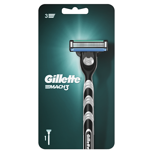 

GILLETTE MACH 3 (станок + 1 кассета), MACH 3 (станок + 1 кассета)