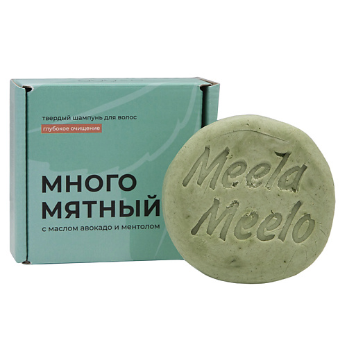 

MEELA MEELO Твердый шампунь "Многомятный", Твердый шампунь "Многомятный"