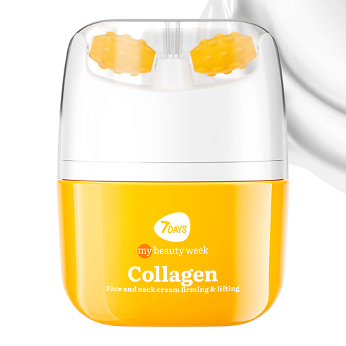 

7DAYS Крем для лица, массажер для лица 2в1 COLLAGEN 40.0, Крем для лица, массажер для лица 2в1 COLLAGEN