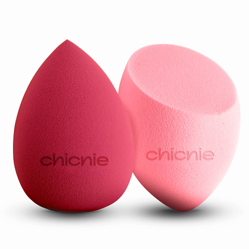 Спонжи для макияжа  Лэтуаль CHICNIE Спонж для макияжа, 2шт Multi-Use Sponge Set