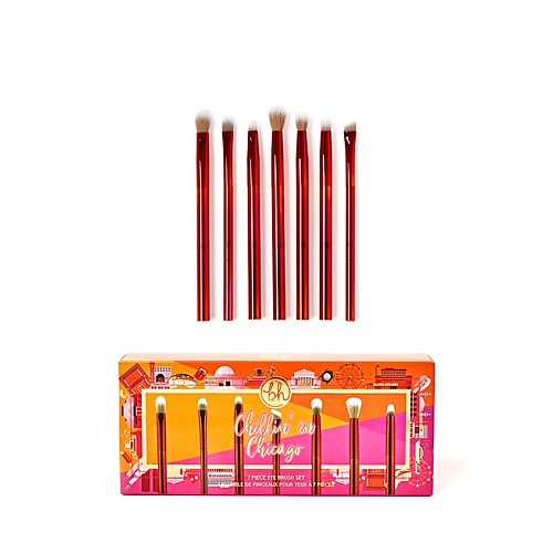 

BH COSMETICS Набор кистей с косметичкой Chillin' in Chicago, Набор кистей с косметичкой Chillin' in Chicago