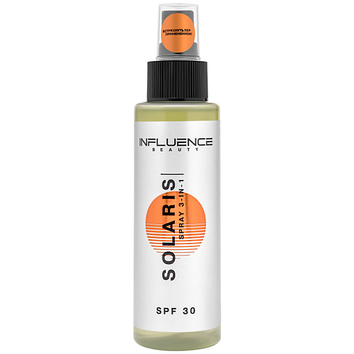 

INFLUENCE BEAUTY Influence Beauty Спрей для лица с SPF 30 универсальный, с увлажняющими компонентами Solaris, Influence Beauty Спрей для лица с SPF 30 универсальный, с увлажняющими компонентами Solaris