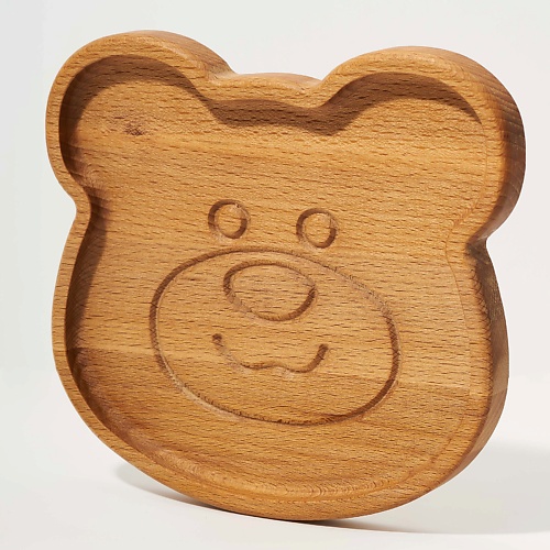 

PLATES AND MORE Тарелка детская деревянная, Тарелка детская деревянная