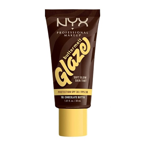 NYX Professional Makeup NYX PROFESSIONAL MAKEUP Увлажняющий тинт Buttermelt Glaze SPF 30 с эффектом сияния