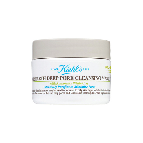 

KIEHL'S Очищающая глиняная маска Rare Earth Deep Pore Cleansing, Очищающая глиняная маска Rare Earth Deep Pore Cleansing