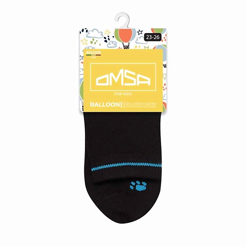 

OMSA Kids 21P61 Носки детские лапки Nero 0, Kids 21P61 Носки детские лапки Nero