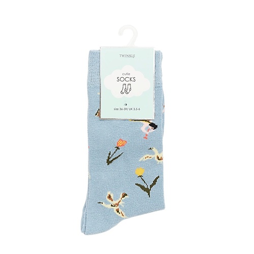 

TWINKLE Носки модель Birds, цвет голубой, Носки модель Birds, цвет голубой