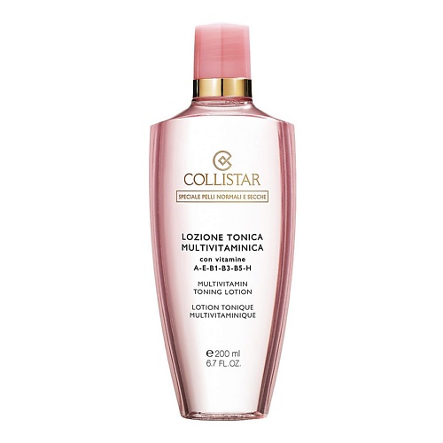 

COLLISTAR Мультивитаминный тонизирующий лосьон Multivitamin Toning Lotion 200, Мультивитаминный тонизирующий лосьон Multivitamin Toning Lotion