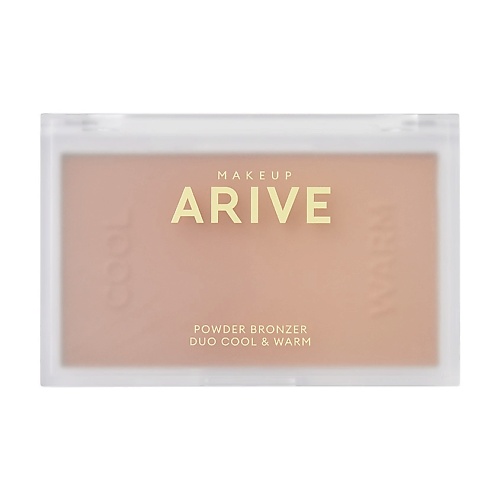 

ARIVE MAKEUP Бронзирующая пудра Powder Bronzer Duo Cool & Warm, Бронзирующая пудра Powder Bronzer Duo Cool & Warm