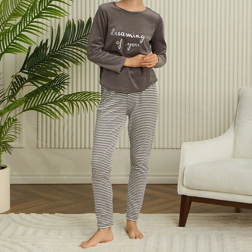 

ARYA HOME COLLECTION Женская Пижама Emmy со штанами, Женская Пижама Emmy со штанами