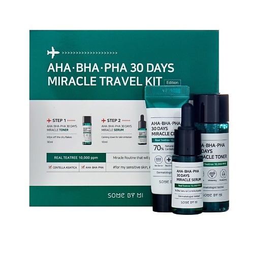   Летуаль SOME BY MI Дорожный набор AHA-BHA-PHA 30 Days Miracle Travel Kit