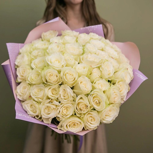 

ЦВЕТНИК ЦВЕТЫ И ПОДАРКИ Букет из 51 белой розы Эквадор, Букет из 51 белой розы Эквадор