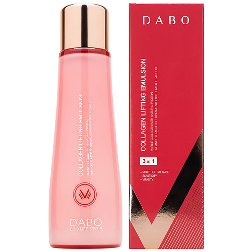 

DABO Лифтинг-эмульсия для лица укрепляющая с коллагеном 3 in 1 Collagen Lifting Emulsion, Лифтинг-эмульсия для лица укрепляющая с коллагеном 3 in 1 Collagen Lifting Emulsion