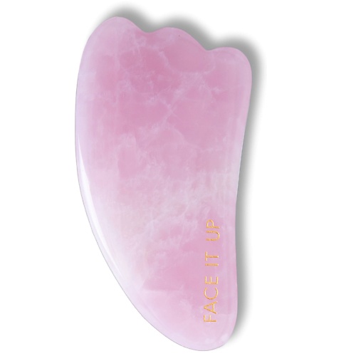 

FACE IT UP Гуаша для массажа лица из розового кварца в форме "Лапка", Гуаша для массажа лица из розового кварца в форме "Лапка"