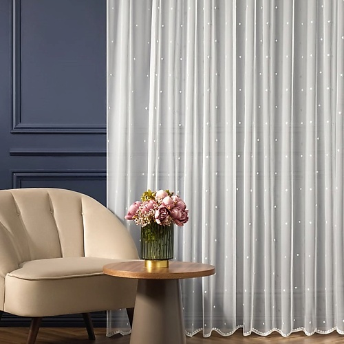 

ARYA HOME COLLECTION Тюль Moza V3-KREMK Молочный, Тюль Moza V3-KREMK Молочный