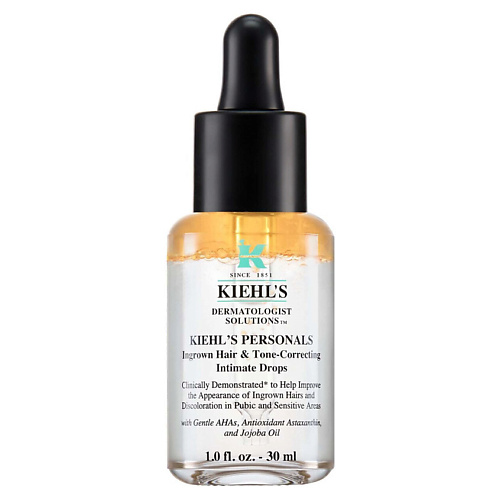 

KIEHL'S Сыворотка для интимной зоны Ingrown Hair & Tone-Correcting Intimate Drops, Сыворотка для интимной зоны Ingrown Hair & Tone-Correcting Intimate Drops