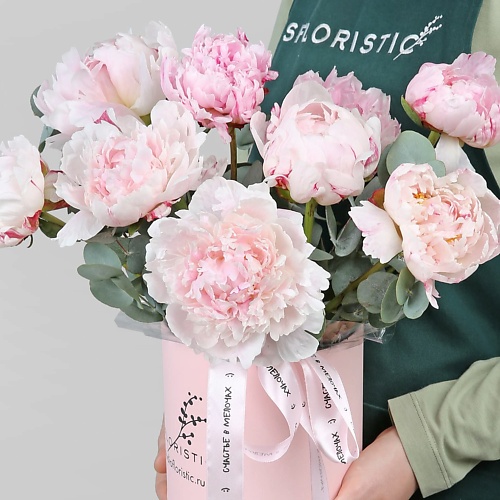 

STUDIO FLORISTIC Композиция из Пионов «Искры счастья», Композиция из Пионов «Искры счастья»
