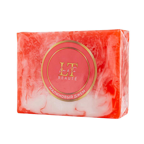 

LA & TE BEAUTÉ Мыло ручной работы с ароматом малиновый джем, Мыло ручной работы с ароматом малиновый джем