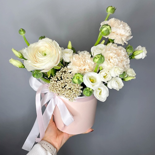 

ELEVEN FLOWERS Нежная композиция с ранункулюсом, Нежная композиция с ранункулюсом