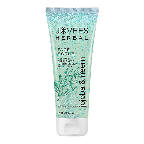 

JOVEES Скраб для лица Jojoba & Neem Face Scrub 50, Скраб для лица Jojoba & Neem Face Scrub