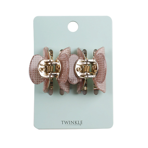 

TWINKLE Заколки для волос 2 шт. Beige, Заколки для волос 2 шт. Beige