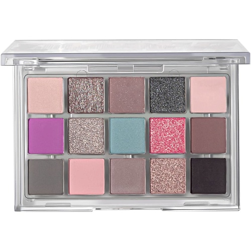 

INFLUENCE BEAUTY Палетка теней CYBER из 15 оттенков, Палетка теней CYBER из 15 оттенков