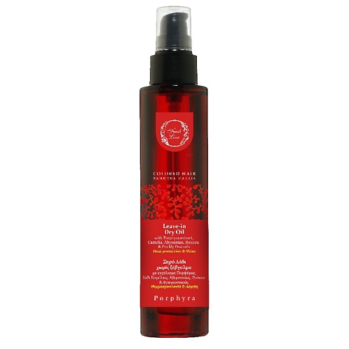 Масло для волос FRESH LINE Масло сухое для окрашенных волос Leave-in Dry Oil Porphyra