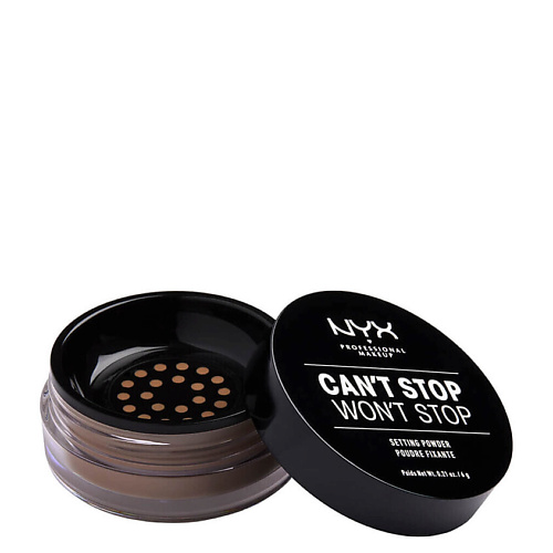 

NYX Professional Makeup NYX PROFESSIONAL MAKEUP Пудра для фиксации макияжа Can't Stop Won't Stop, NYX PROFESSIONAL MAKEUP Пудра для фиксации макияжа Can't Stop Won't Stop