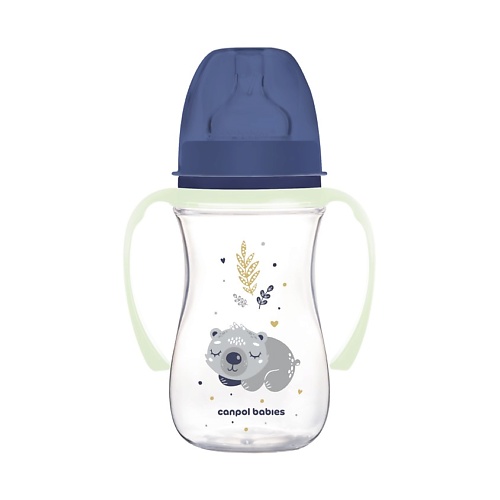

CANPOL BABIES Бутылочка для кормления Sleepy Koala со светящимися ручками, Бутылочка для кормления Sleepy Koala со светящимися ручками