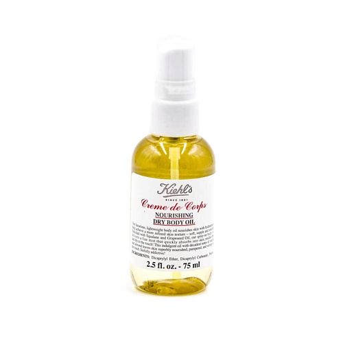 

KIEHL'S Сухое масло для тела Creme de Corps Nourishing Dry Body Oil, Сухое масло для тела Creme de Corps Nourishing Dry Body Oil