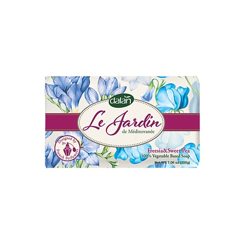 

DALAN Мыло туалетное Фрезия и душистый горошек Le Jardin 200.0, Мыло туалетное Фрезия и душистый горошек Le Jardin