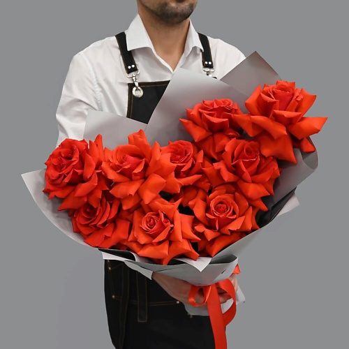

ART FLORA Букет из 9 французских роз 08, Букет из 9 французских роз 08