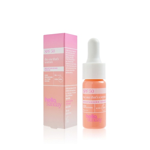 

HELLO SUNDAY Сыворотка для лица увлажняющая SPF 50 The One That's A Serum Moisturising Serum, Сыворотка для лица увлажняющая SPF 50 The One That's A Serum Moisturising Serum
