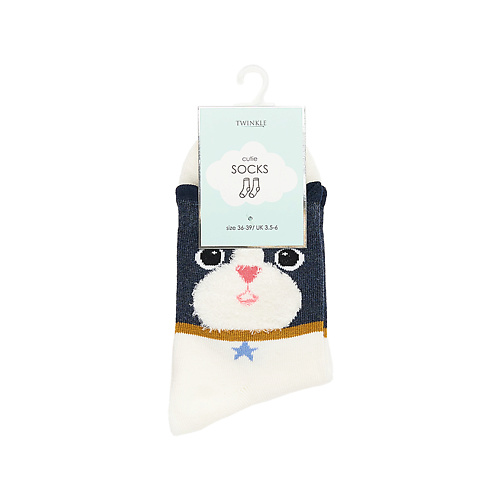 

TWINKLE Носки модель Cat, цвет белый, Носки модель Cat, цвет белый