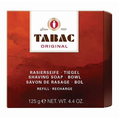

TABAC Мыло для бритья сменный блок Shaving Soap Bowl Refill, Мыло для бритья сменный блок Shaving Soap Bowl Refill