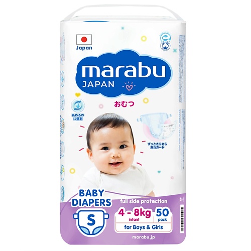 

MARABU Подгузники, размер S 0.69, Подгузники, размер S