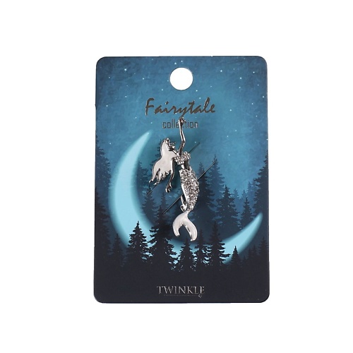 

TWINKLE Брошь Mermaid Silver, Брошь Mermaid Silver